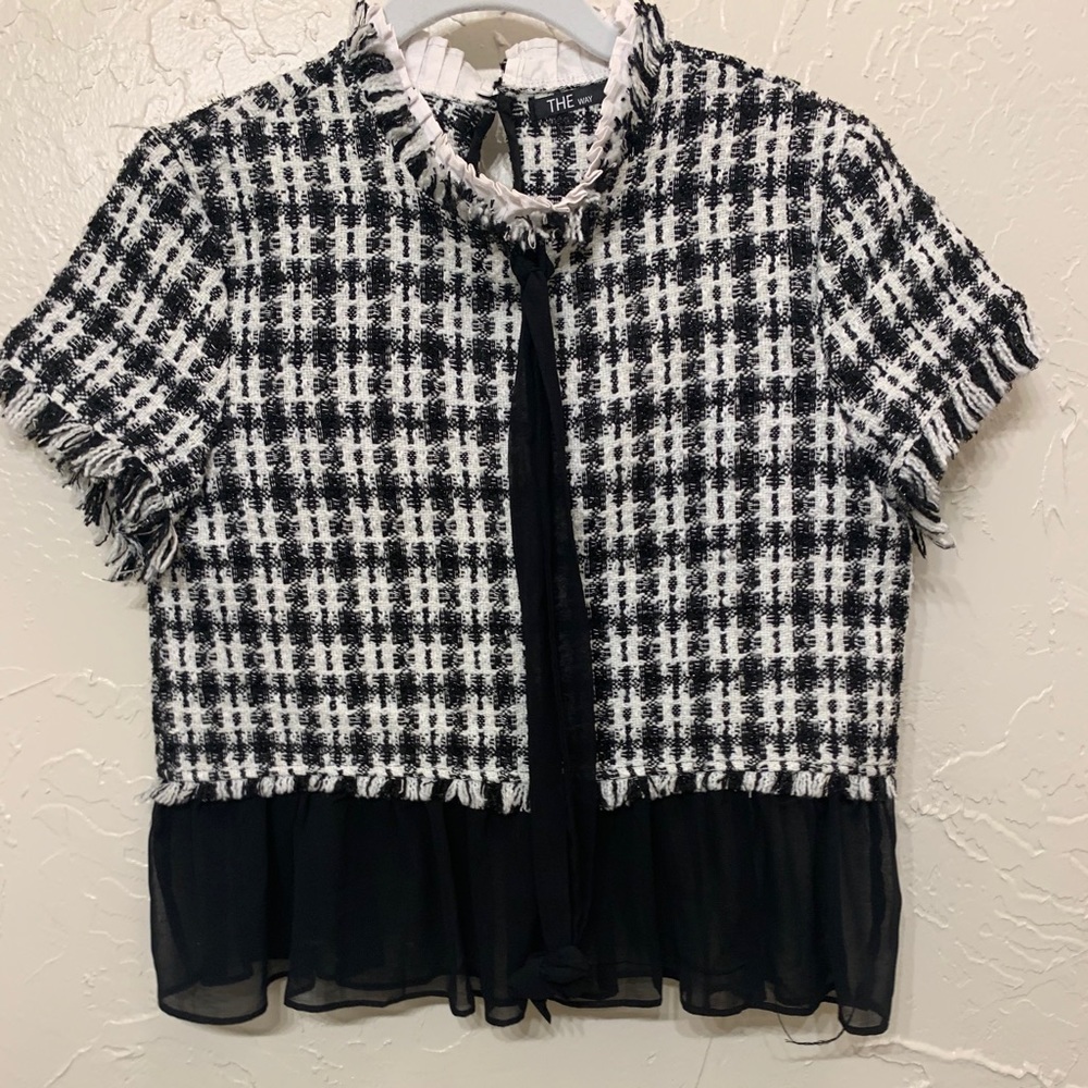 Tweed Blouse